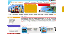 Desktop Screenshot of goaindiatourism.org